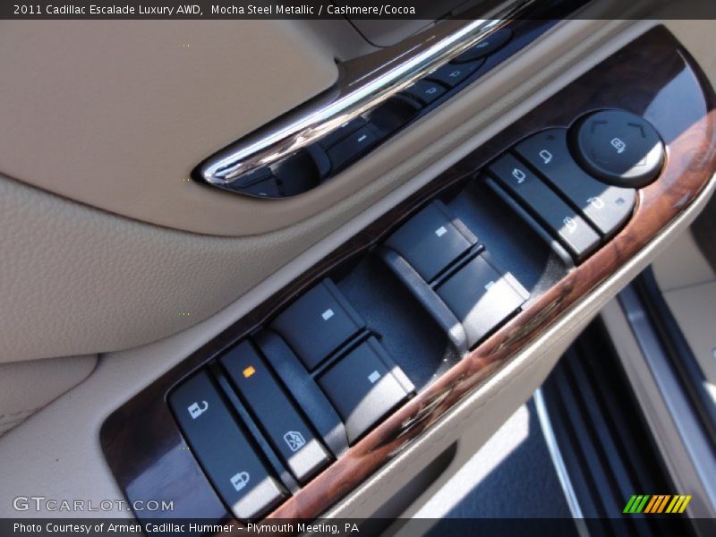Mocha Steel Metallic / Cashmere/Cocoa 2011 Cadillac Escalade Luxury AWD