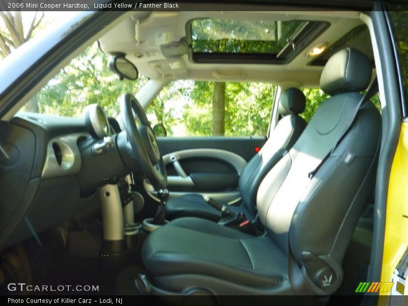 Liquid Yellow / Panther Black 2006 Mini Cooper Hardtop