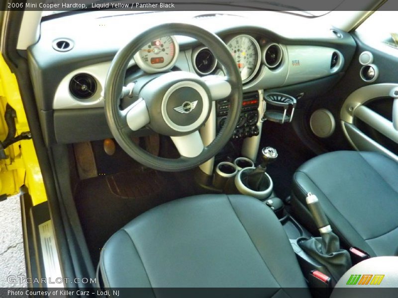 Liquid Yellow / Panther Black 2006 Mini Cooper Hardtop