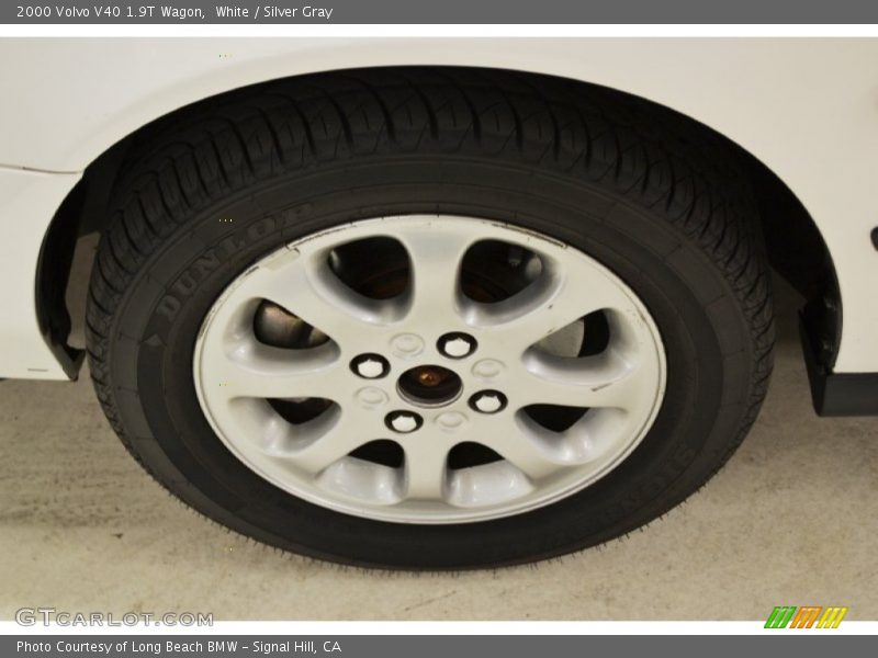 White / Silver Gray 2000 Volvo V40 1.9T Wagon
