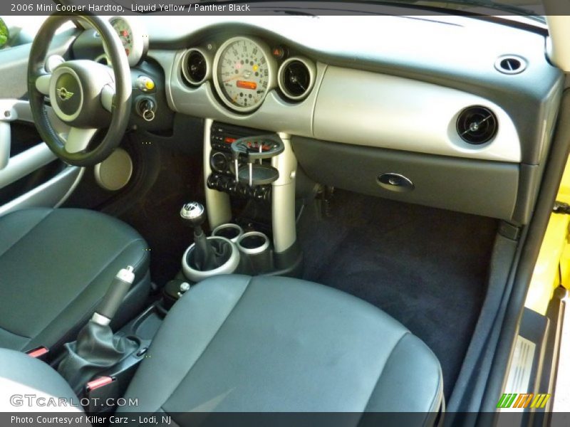Liquid Yellow / Panther Black 2006 Mini Cooper Hardtop
