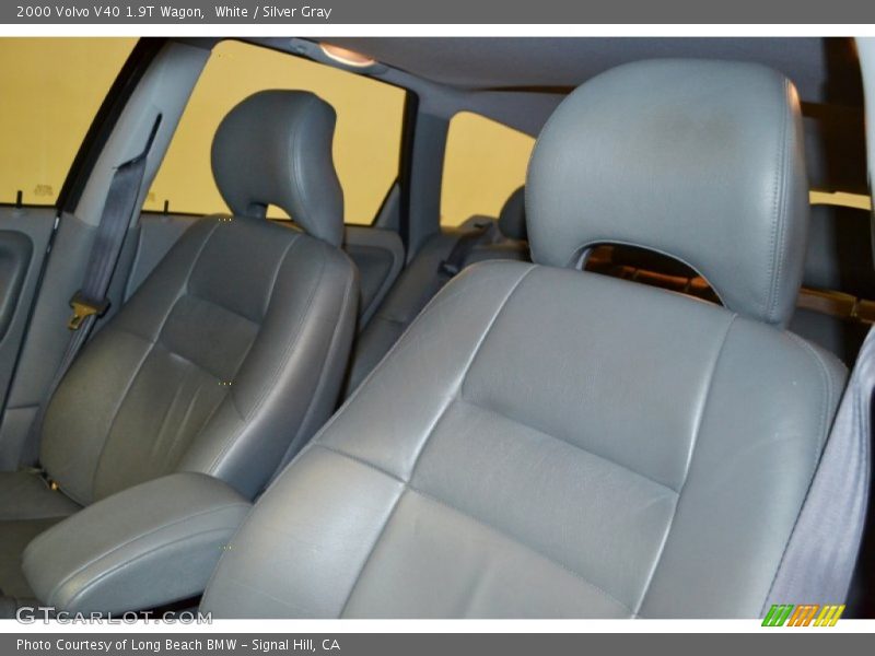 White / Silver Gray 2000 Volvo V40 1.9T Wagon
