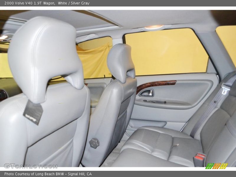 White / Silver Gray 2000 Volvo V40 1.9T Wagon