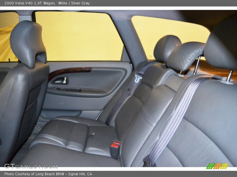 White / Silver Gray 2000 Volvo V40 1.9T Wagon