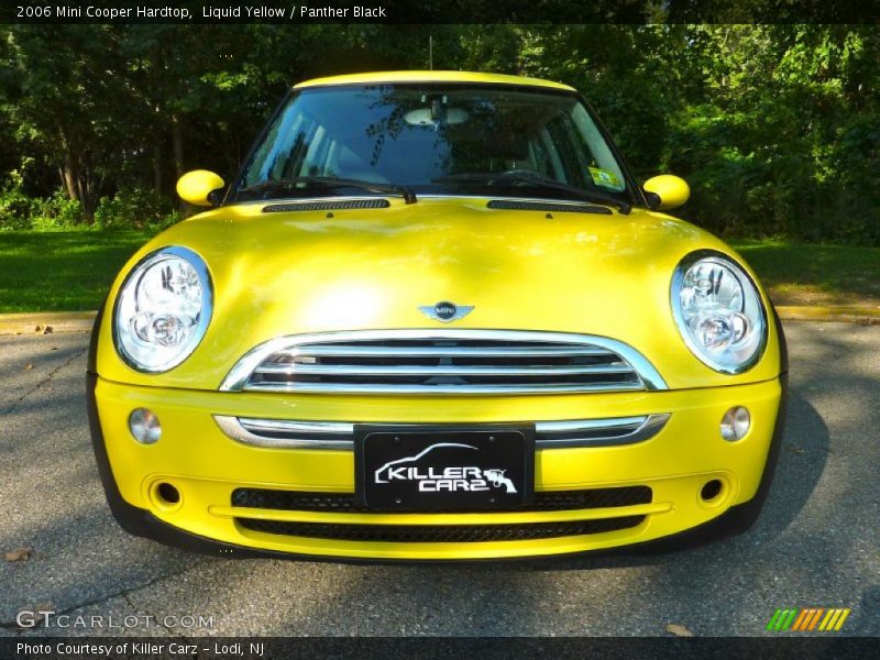 Liquid Yellow / Panther Black 2006 Mini Cooper Hardtop