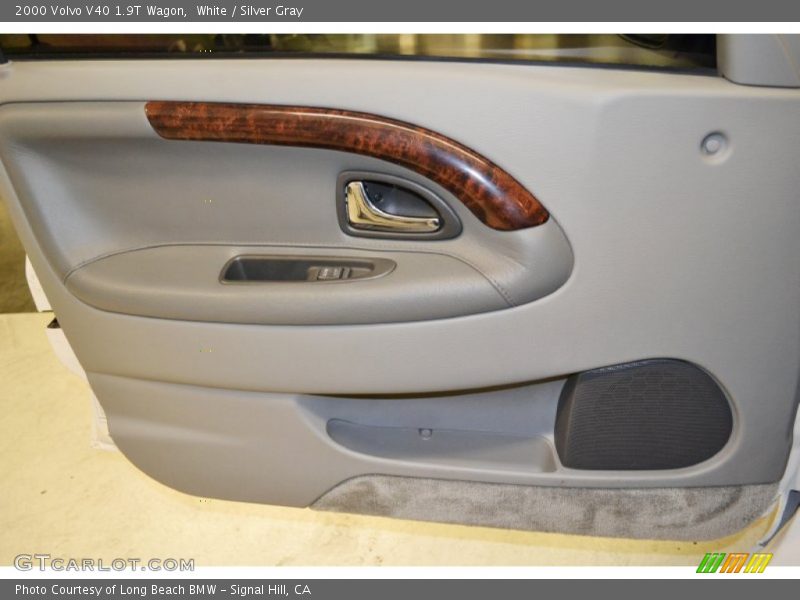 White / Silver Gray 2000 Volvo V40 1.9T Wagon