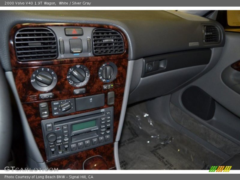 White / Silver Gray 2000 Volvo V40 1.9T Wagon