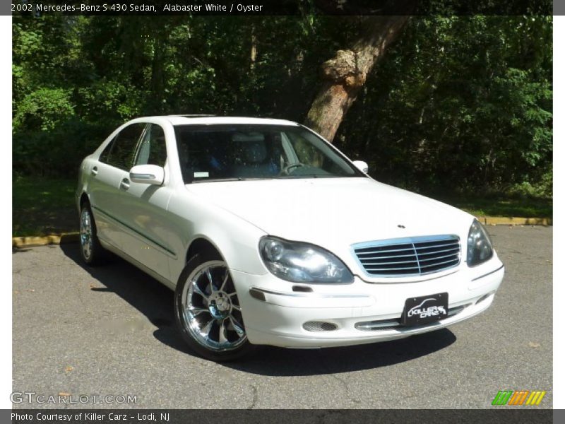 Alabaster White / Oyster 2002 Mercedes-Benz S 430 Sedan