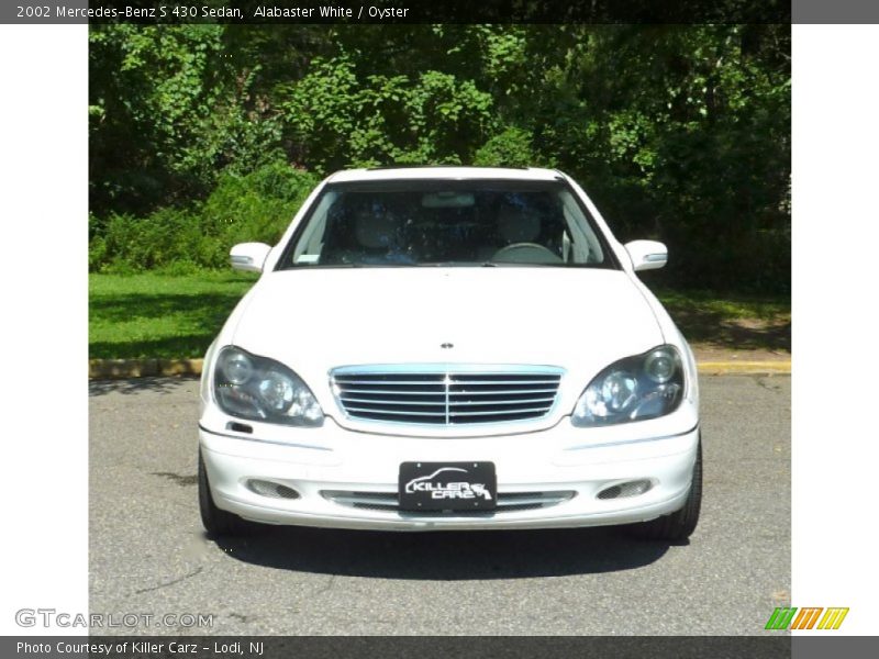 Alabaster White / Oyster 2002 Mercedes-Benz S 430 Sedan