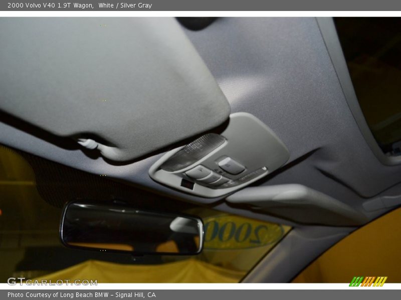 White / Silver Gray 2000 Volvo V40 1.9T Wagon