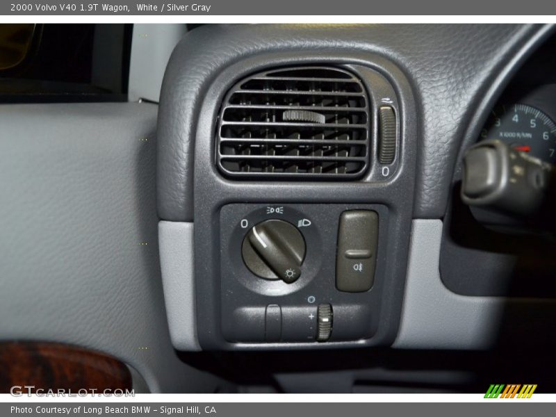 White / Silver Gray 2000 Volvo V40 1.9T Wagon