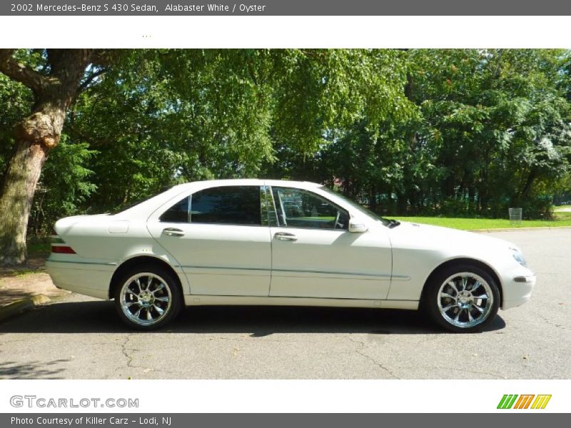 Alabaster White / Oyster 2002 Mercedes-Benz S 430 Sedan