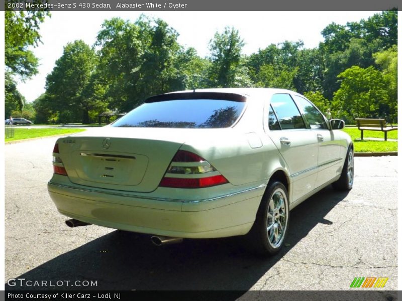 Alabaster White / Oyster 2002 Mercedes-Benz S 430 Sedan