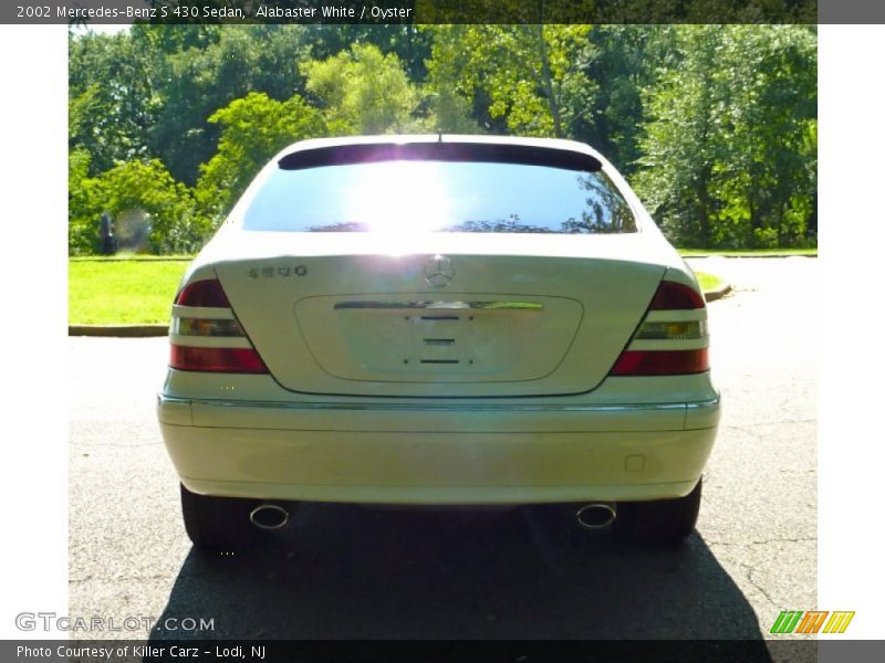 Alabaster White / Oyster 2002 Mercedes-Benz S 430 Sedan