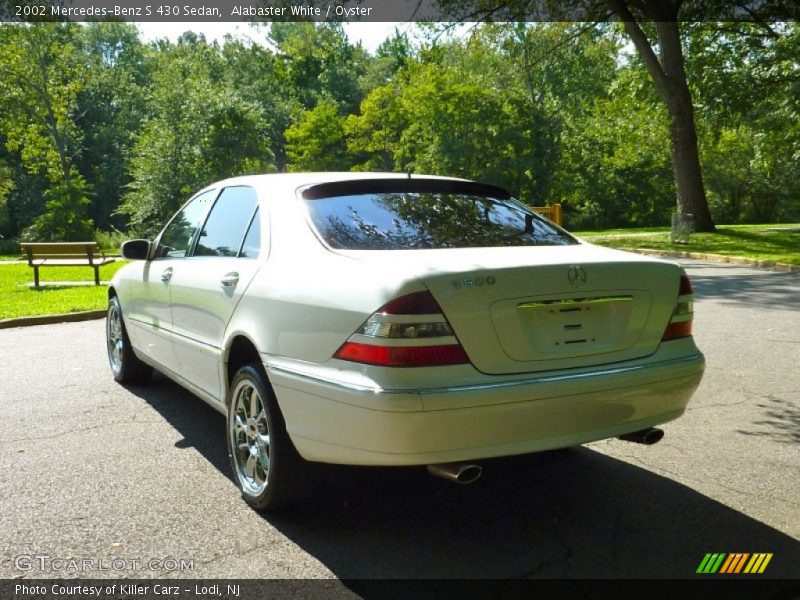 Alabaster White / Oyster 2002 Mercedes-Benz S 430 Sedan