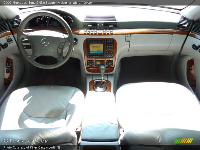 Alabaster White / Oyster 2002 Mercedes-Benz S 430 Sedan