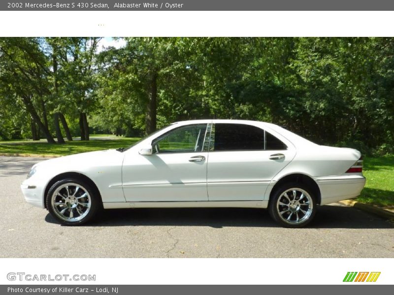 Alabaster White / Oyster 2002 Mercedes-Benz S 430 Sedan