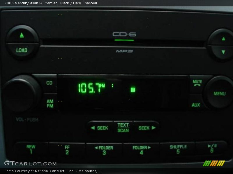 Black / Dark Charcoal 2006 Mercury Milan I4 Premier