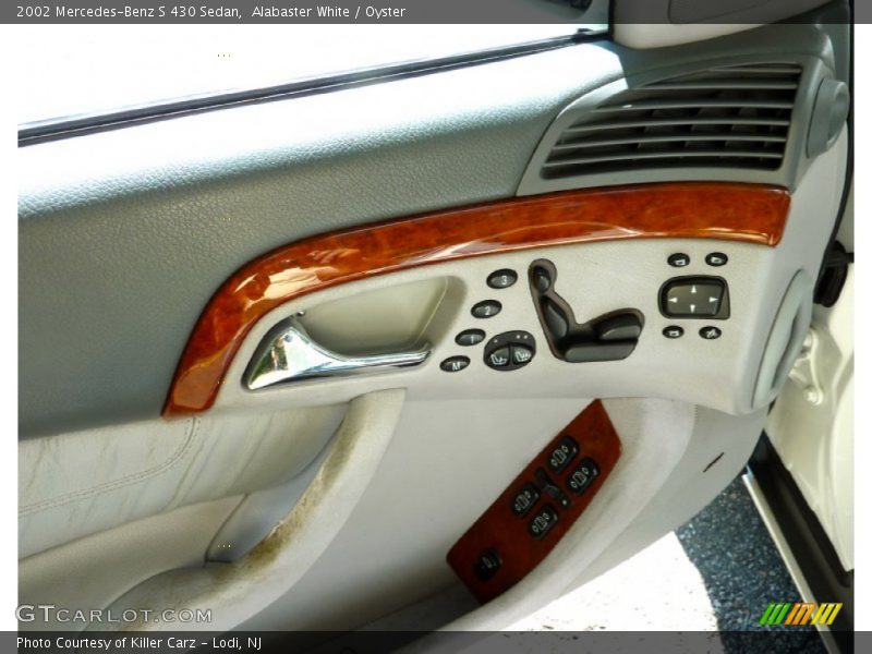 Alabaster White / Oyster 2002 Mercedes-Benz S 430 Sedan