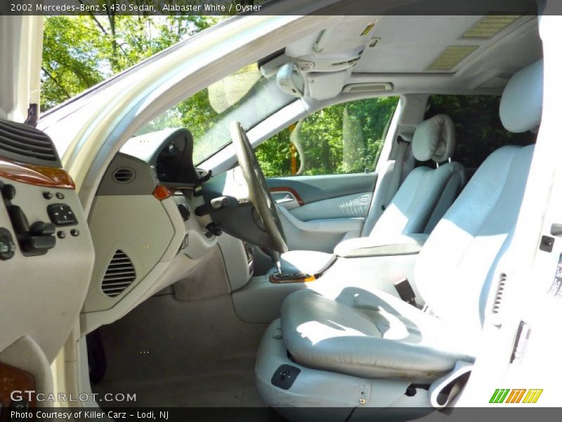 Alabaster White / Oyster 2002 Mercedes-Benz S 430 Sedan