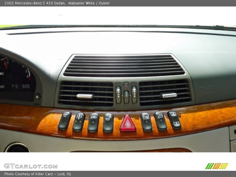 Alabaster White / Oyster 2002 Mercedes-Benz S 430 Sedan
