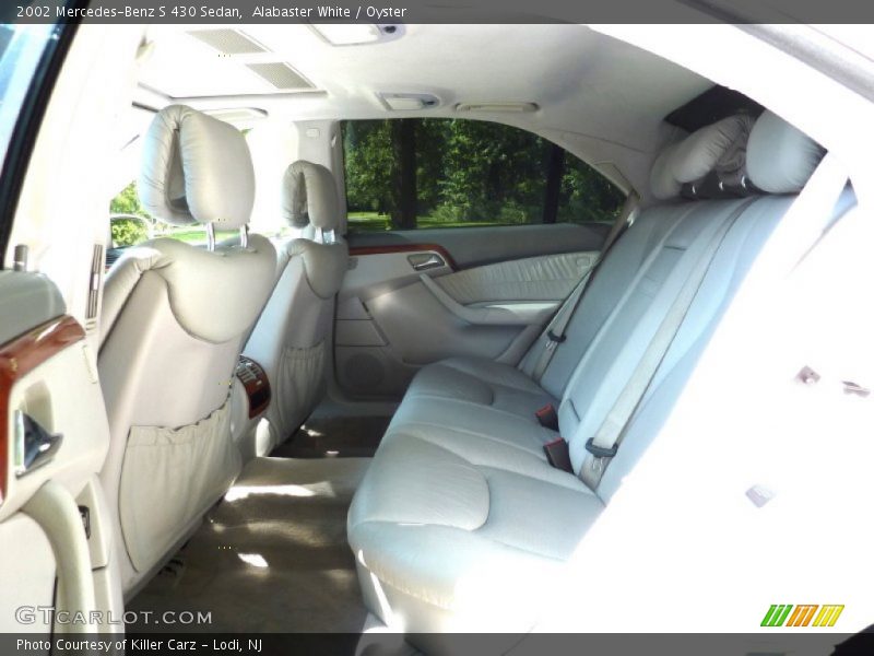 Alabaster White / Oyster 2002 Mercedes-Benz S 430 Sedan
