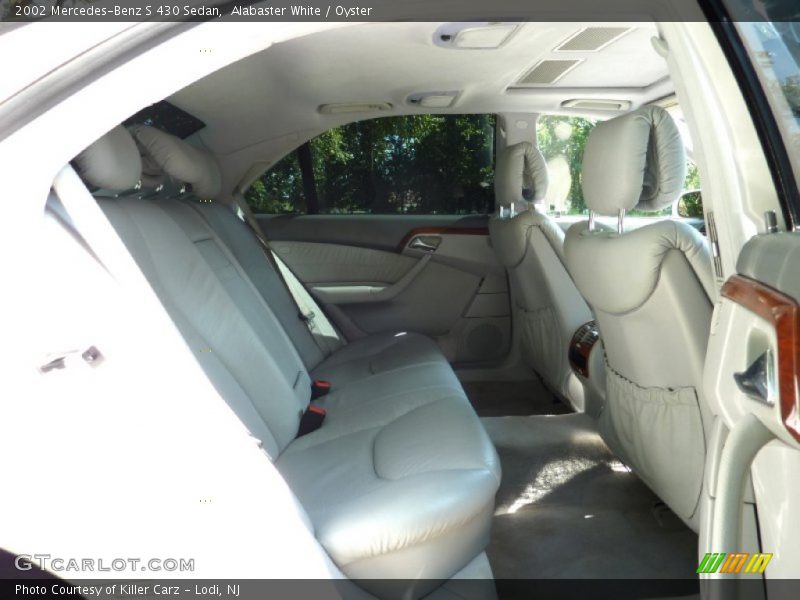 Alabaster White / Oyster 2002 Mercedes-Benz S 430 Sedan