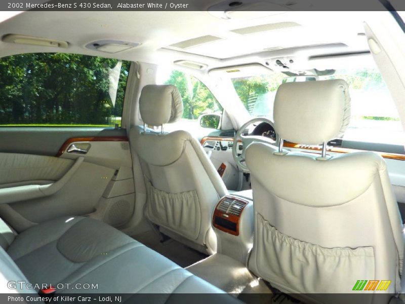 Alabaster White / Oyster 2002 Mercedes-Benz S 430 Sedan
