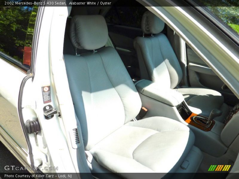 Alabaster White / Oyster 2002 Mercedes-Benz S 430 Sedan
