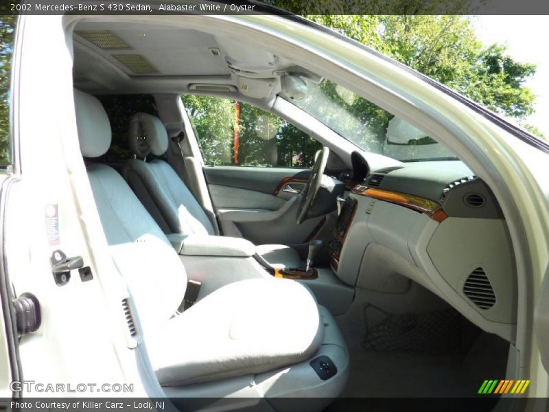 Alabaster White / Oyster 2002 Mercedes-Benz S 430 Sedan