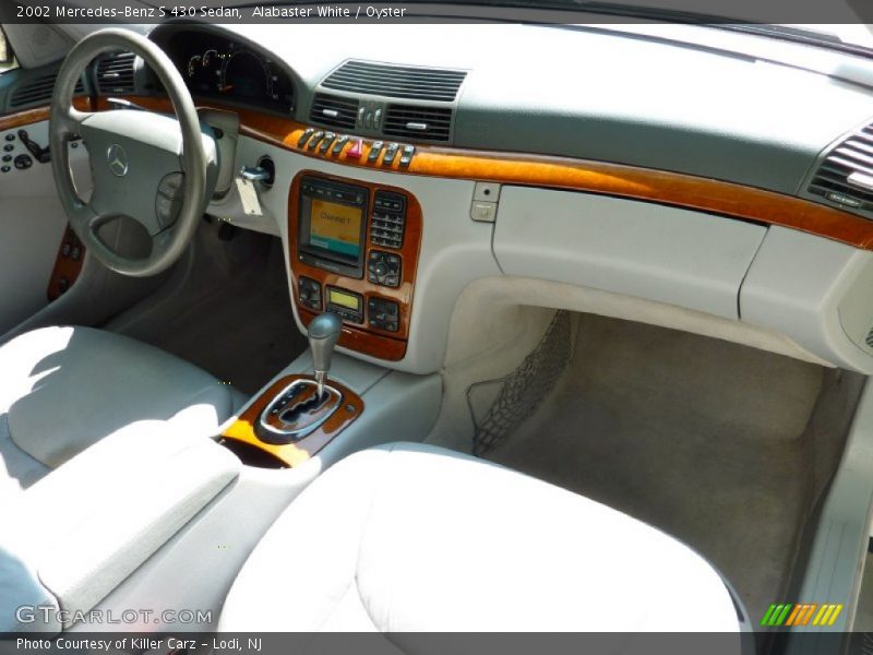 Alabaster White / Oyster 2002 Mercedes-Benz S 430 Sedan