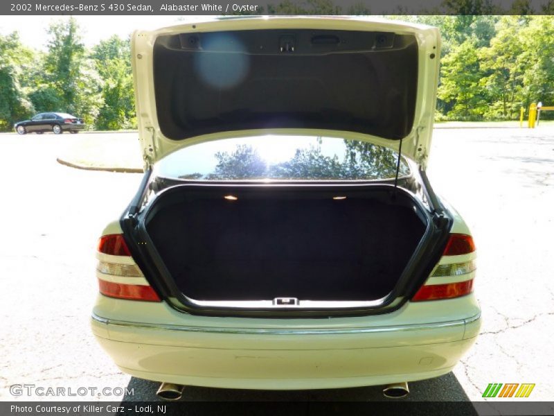 Alabaster White / Oyster 2002 Mercedes-Benz S 430 Sedan