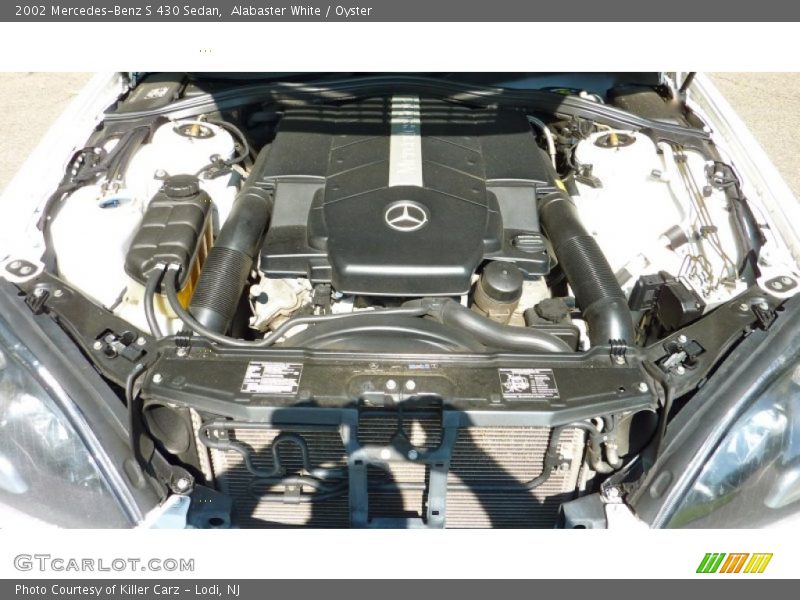 Alabaster White / Oyster 2002 Mercedes-Benz S 430 Sedan