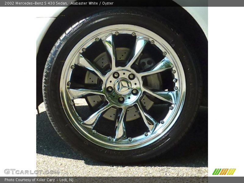 Alabaster White / Oyster 2002 Mercedes-Benz S 430 Sedan
