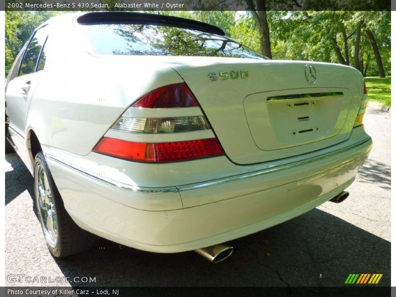 Alabaster White / Oyster 2002 Mercedes-Benz S 430 Sedan