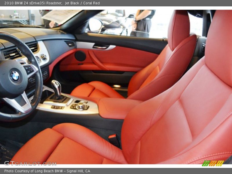 Front Seat of 2010 Z4 sDrive35i Roadster