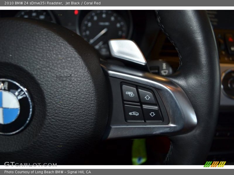 Controls of 2010 Z4 sDrive35i Roadster