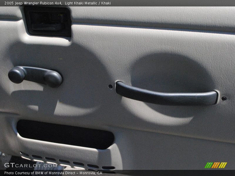 Light Khaki Metallic / Khaki 2005 Jeep Wrangler Rubicon 4x4