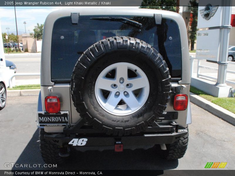 Light Khaki Metallic / Khaki 2005 Jeep Wrangler Rubicon 4x4