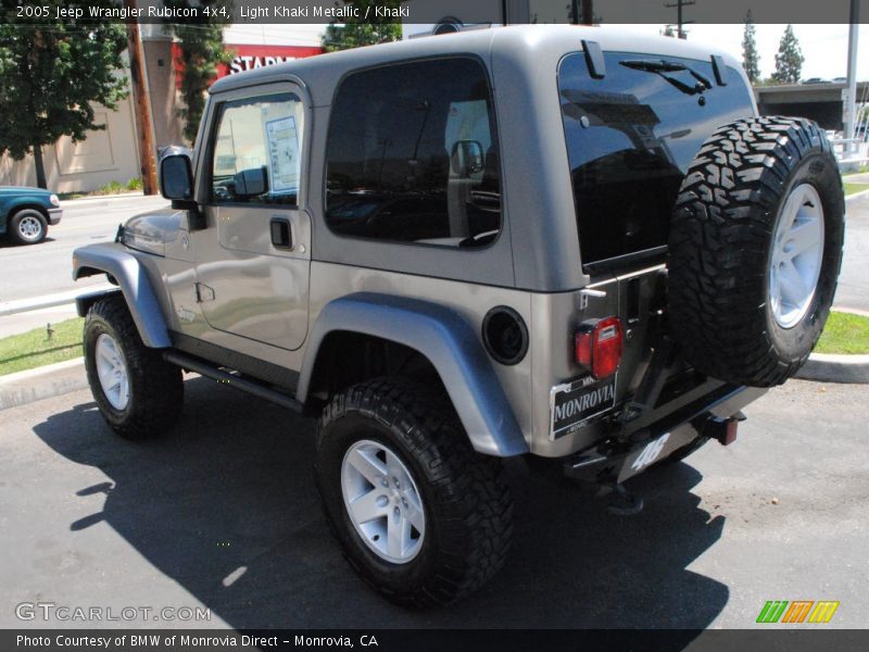 Light Khaki Metallic / Khaki 2005 Jeep Wrangler Rubicon 4x4