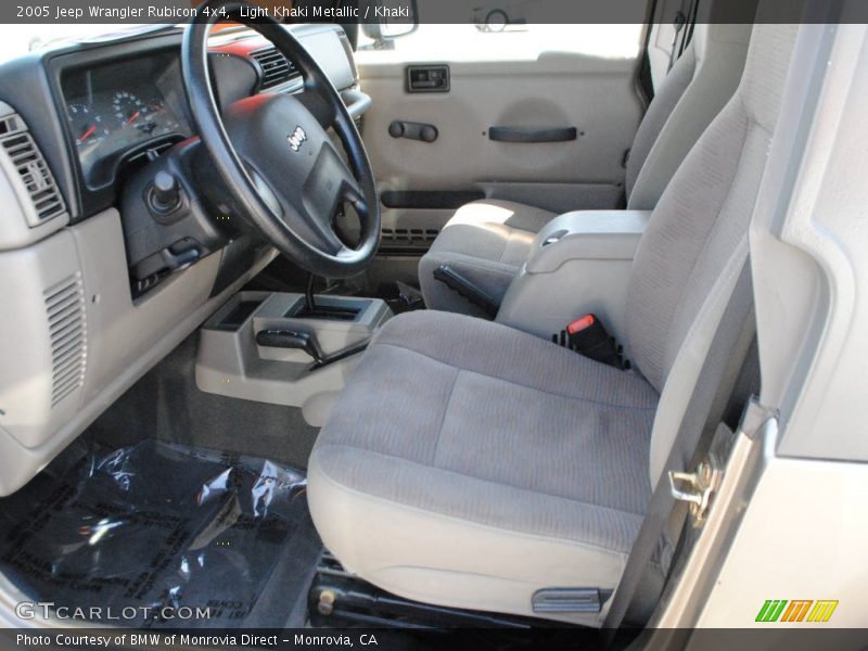Light Khaki Metallic / Khaki 2005 Jeep Wrangler Rubicon 4x4
