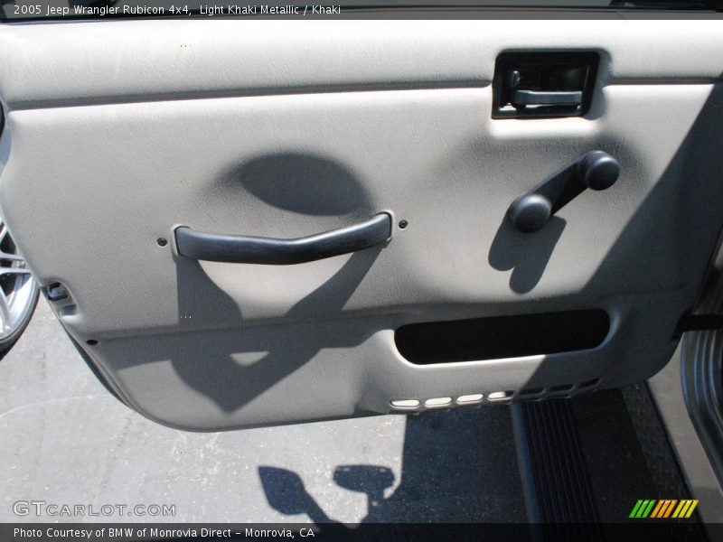 Light Khaki Metallic / Khaki 2005 Jeep Wrangler Rubicon 4x4