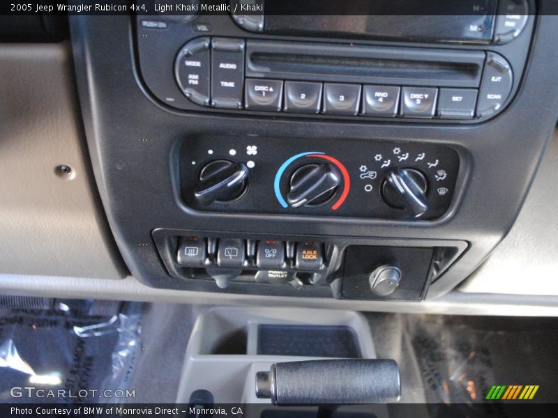 Light Khaki Metallic / Khaki 2005 Jeep Wrangler Rubicon 4x4