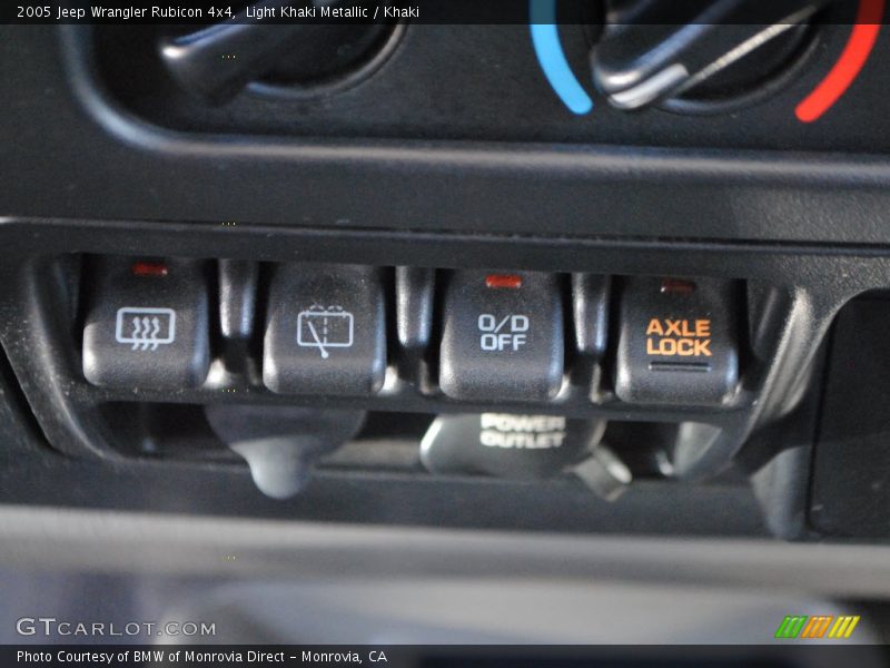 Light Khaki Metallic / Khaki 2005 Jeep Wrangler Rubicon 4x4