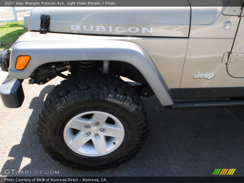 Light Khaki Metallic / Khaki 2005 Jeep Wrangler Rubicon 4x4