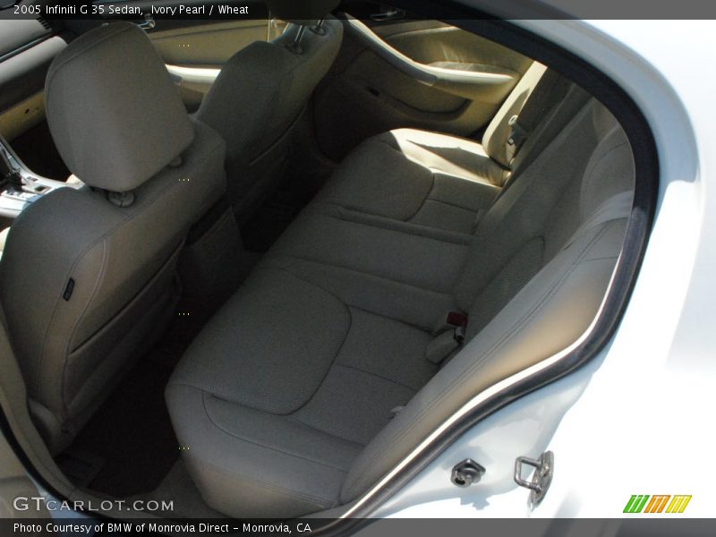 Ivory Pearl / Wheat 2005 Infiniti G 35 Sedan