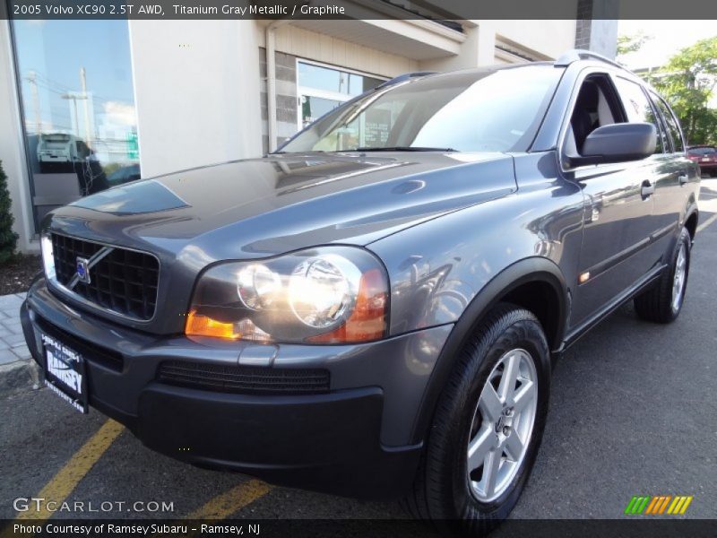 Titanium Gray Metallic / Graphite 2005 Volvo XC90 2.5T AWD