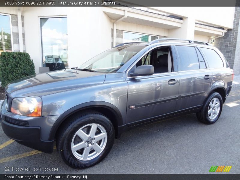 Titanium Gray Metallic / Graphite 2005 Volvo XC90 2.5T AWD