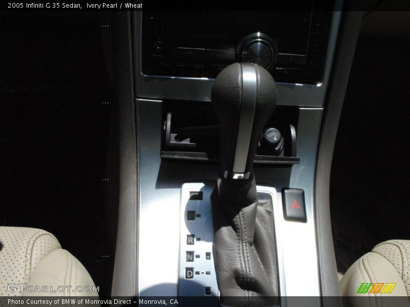 Ivory Pearl / Wheat 2005 Infiniti G 35 Sedan