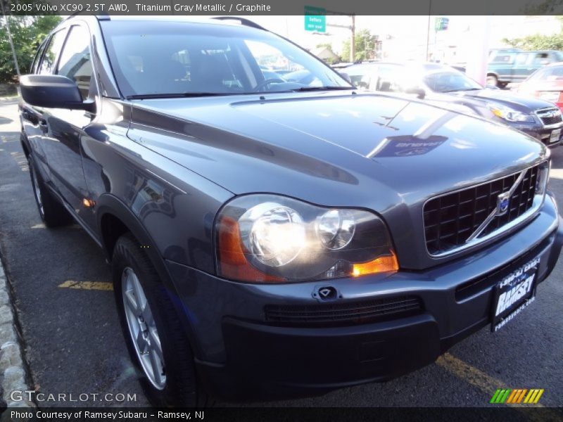 Titanium Gray Metallic / Graphite 2005 Volvo XC90 2.5T AWD